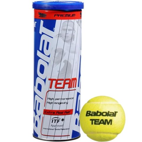 Piłki do tenisa ziemnego Babolat Team 3szt Piłki do tenisa ziemnego Babolat Team 3szt