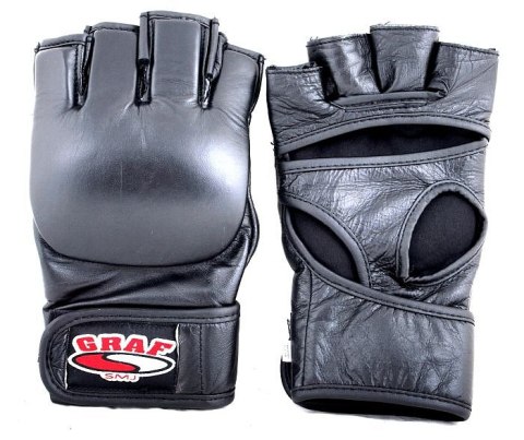 RĘKAWICE MMA GRAF SMJ SKÓRA roz L typ D RĘKAWICE MMA GRAF SMJ SKÓRA roz L typ D