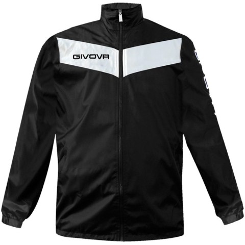 Kurtka Givova Rain Scudo czarno-biała RJ005 1003 Kurtka Givova Rain Scudo czarno-biała RJ005 1003