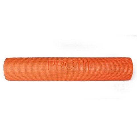 Mata do yogi Profit Slim 173x61x0,5cm pomarańczowa DK 2203