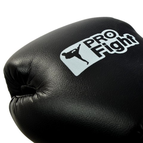 Rękawice bokserskie Profight skóra Dragon czarne Rękawice bokserskie Profight skóra Dragon czarne