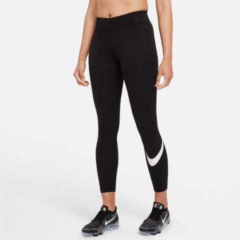 Legginsy Nike Sportswear Essential SWOOSH CZ8530 010 Legginsy Nike Sportswear Essential SWOOSH CZ8530 010
