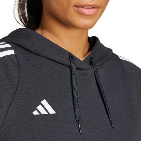 Bluza damska adidas Tiro 24 Hooded czarna IJ5607 Bluza damska adidas Tiro 24 Hooded czarna IJ5607