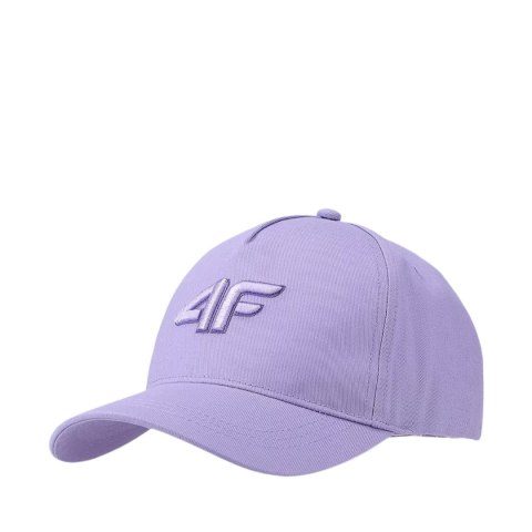 Czapka z daszkiem dla dzieci 4F U388 fioletowa 4FJWSS25ACABU388 51S Czapka z daszkiem dla dzieci 4F U388 fioletowa 4FJWSS25ACABU388 51S