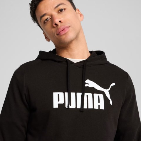 Bluza męska Puma ESS No.1 Logo Hoodie TR czarna 682572 01 Bluza męska Puma ESS No.1 Logo Hoodie TR czarna 682572 01