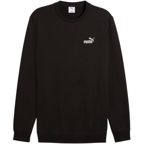 Bluza męska Puma ESS Small No.1 Logo Crew TR czarna 682564 01 Bluza męska Puma ESS Small No.1 Logo Crew TR czarna 682564 01