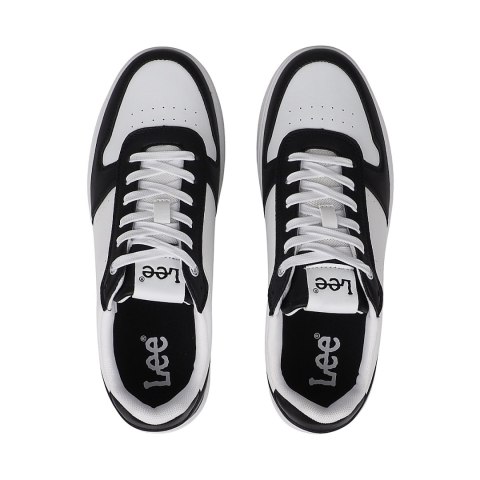Buty męskie Lee Milo biało-czarne 50251040 04A Buty męskie Lee Milo biało-czarne 50251040 04A