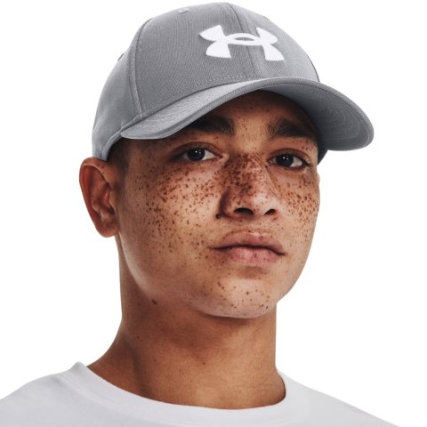 Czapka z daszkiem męska Under Armour Blitzing jasnoszara 1376700 035