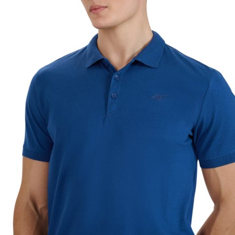 Koszulka męska polo 4F M367 granatowa 4FWMM00TPTSM367 031S Koszulka męska polo 4F M367 granatowa 4FWMM00TPTSM367 031S