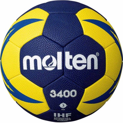 Piłka ręczna Molten H3X3400 NB granatowo-żółta Piłka ręczna Molten H3X3400 NB granatowo-żółta
