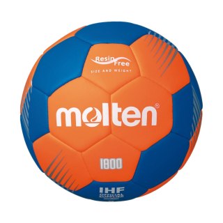 Piłka ręczna Molten pomarańczowo-niebieska H0F1800-OB