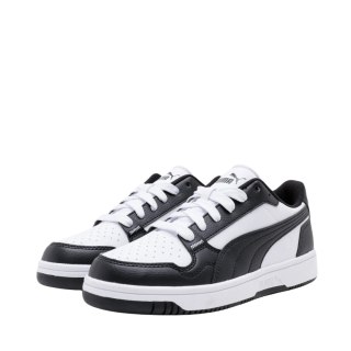 Buty dla dzieci Puma Reb-L biało-czarne 398993 01