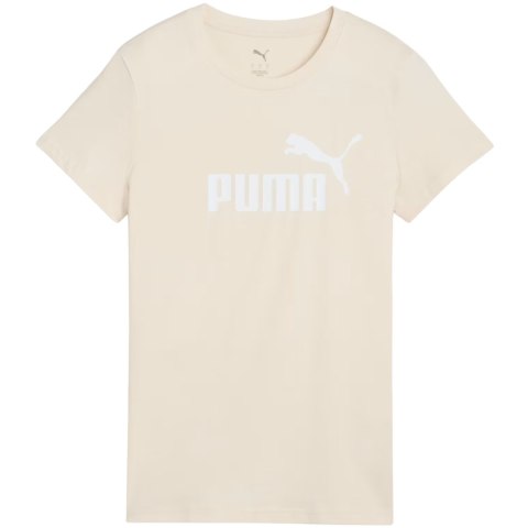 Koszulka damska Puma ESS No.1 Logo Tee beżowa 682371 87 Koszulka damska Puma ESS No.1 Logo Tee beżowa 682371 87