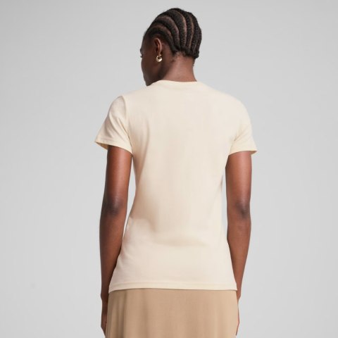 Koszulka damska Puma ESS No.1 Logo Tee beżowa 682371 87 Koszulka damska Puma ESS No.1 Logo Tee beżowa 682371 87