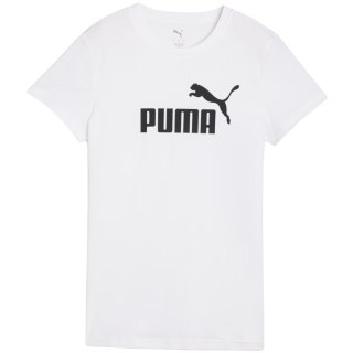 Koszulka damska Puma ESS No.1 Logo Tee biała 682370 02