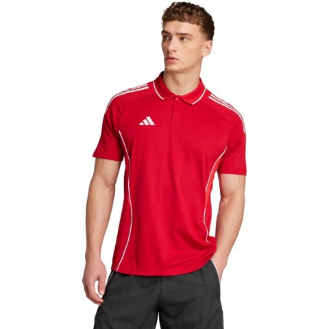Koszulka męska adidas Tiro 25 Competition Polo czerwona JY1805 Koszulka męska adidas Tiro 25 Competition Polo czerwona JY1805