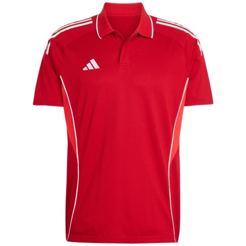 Koszulka męska adidas Tiro 25 Competition Polo czerwona JY1805 Koszulka męska adidas Tiro 25 Competition Polo czerwona JY1805