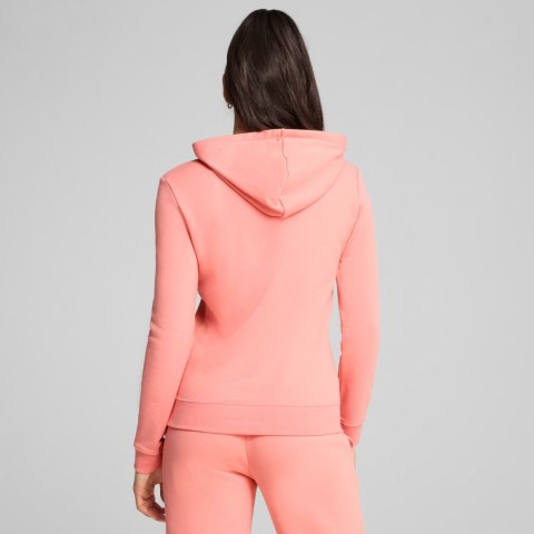 Bluza damska Puma ESS No.1 Logo Hoodie łososiowa 682391 18 Bluza damska Puma ESS No.1 Logo Hoodie łososiowa 682391 18