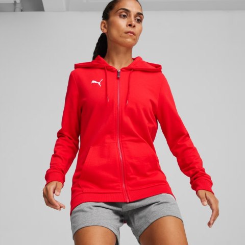 Bluza damska Puma Team Goal Casuals Hoody czerwona 658621 01
