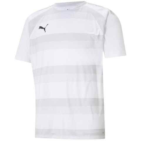 Koszulka męska Puma teamVISION Jersey biała 704921 04 Koszulka męska Puma teamVISION Jersey biała 704921 04