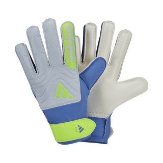 Rękawice bramkarskie dla dzieci adidas Copa Club Goalkeeper niebieskie JH3791