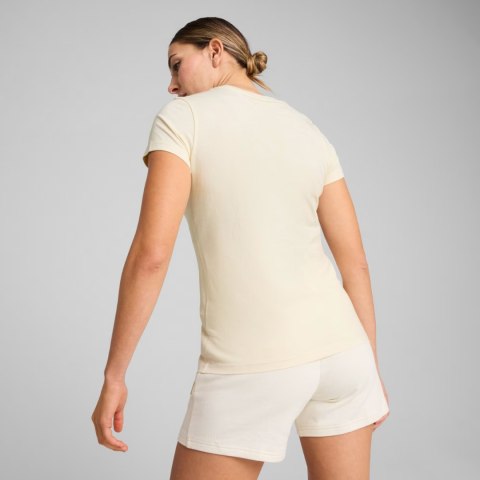 Koszulka damska Puma ESS Elevated Tee beżowa 685016 99