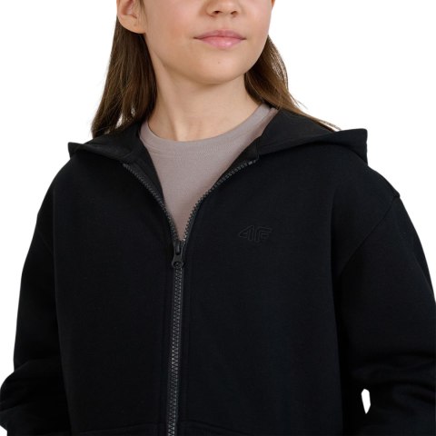 Bluza dla dziewczynki 4F F1861 głęboka czerń 4FJWMM00TSWSF1861 20S