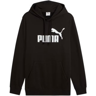 Bluza męska Puma ESS No.1 Logo Hoodie FL czarna 682570 01