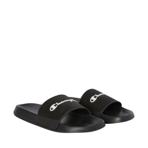 Klapki damskie Champion DTN21 Slide czarne S11806 KK002 Klapki damskie Champion DTN21 Slide czarne S11806 KK002