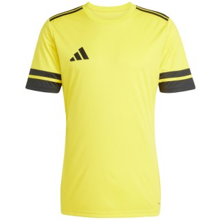Koszulka męska adidas Squadra 25 Jersey Short Sleeve żółta JG5831