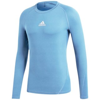 Koszulka męska adidas mi ASK LS M błękitna DT6614