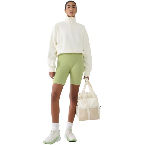 Legginsy damskie 4F FNK F014 jasna zieleń 4FWSS25TFSTF014 42S