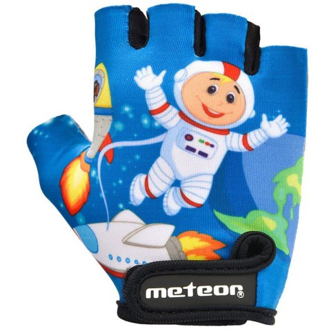 Rękawiczki rowerowe dla dzieci Meteor Space Jr 26175-26176-26177 Rękawiczki rowerowe dla dzieci Meteor Space Jr 26175-26176-26177