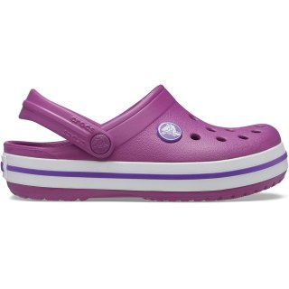 Chodaki dla dzieci Crocs Crocband Clog K fioletowe 204537 54R