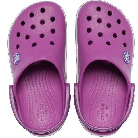 Chodaki dla dzieci Crocs Crocband Clog K fioletowe 204537 54R Chodaki dla dzieci Crocs Crocband Clog K fioletowe 204537 54R
