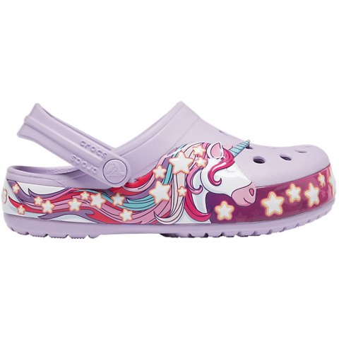 Chodaki dla dzieci Crocs FunLab Unicorn Band Cg K fioletowe 206270 530 Chodaki dla dzieci Crocs FunLab Unicorn Band Cg K fioletowe 206270 530