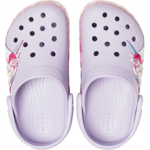 Chodaki dla dzieci Crocs FunLab Unicorn Band Cg K fioletowe 206270 530 Chodaki dla dzieci Crocs FunLab Unicorn Band Cg K fioletowe 206270 530