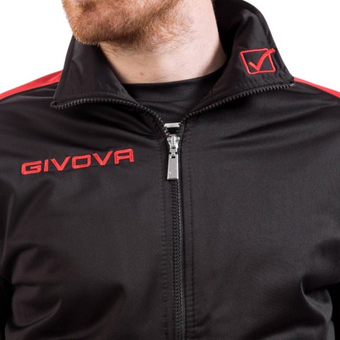 Dres Givova Tuta Revolution czarno-czerwony TR033 1012 Dres Givova Tuta Revolution czarno-czerwony TR033 1012