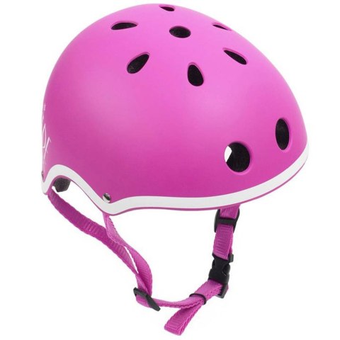 Kask SMJ różowy dla dziewczynki regulowany F501 Kask SMJ różowy dla dziewczynki regulowany F501