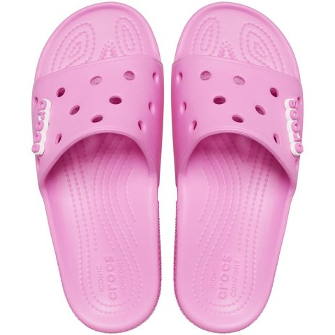 Klapki damskie Crocs Classic Slide różowe 206121 6SW Klapki damskie Crocs Classic Slide różowe 206121 6SW