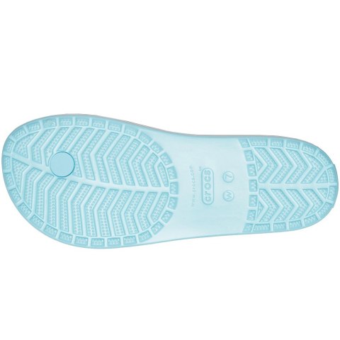 Klapki damskie Crocs Crocband Flip niebieskie 206100 4O9 Klapki damskie Crocs Crocband Flip niebieskie 206100 4O9