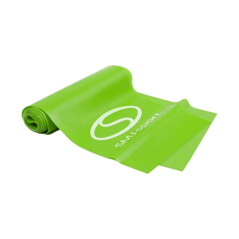 Taśma oporowa fitness Smj 0,35 mm 150x15 cm light zielona EX035 Taśma oporowa fitness Smj 0,35 mm 150x15 cm light zielona EX035