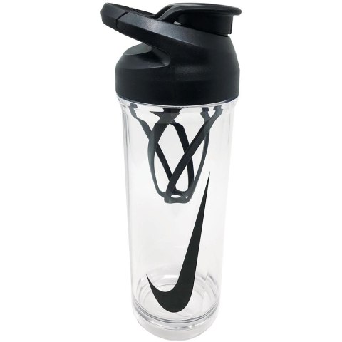Bidon Nike Hypercharge 700 ml bezbarwno-czarny N100010695824 Bidon Nike Hypercharge 700 ml bezbarwno-czarny N100010695824