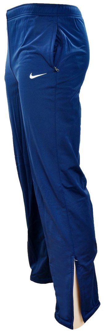 SPODNIE NIKE FOUND 12 POLY WP JUNIOR granatowe /476747 451