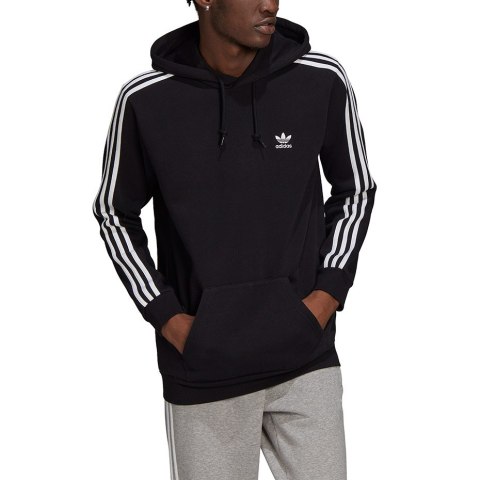 Bluza męska adidas Adicolor Classics 3-Stripes Hoodie czarna H06676 Bluza męska adidas Adicolor Classics 3-Stripes Hoodie czarna H06676