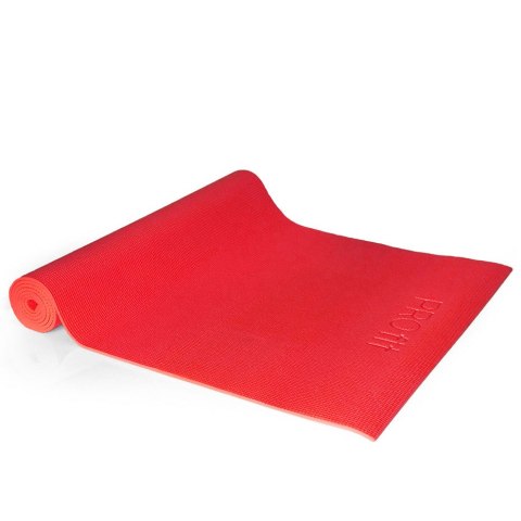 Mata do yogi Profit Slim 173x61x0,5cm czerwona DK 2203