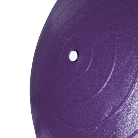 Piłka gimnastyczna Profit 75 cm fioletowa z pompką DK 2102