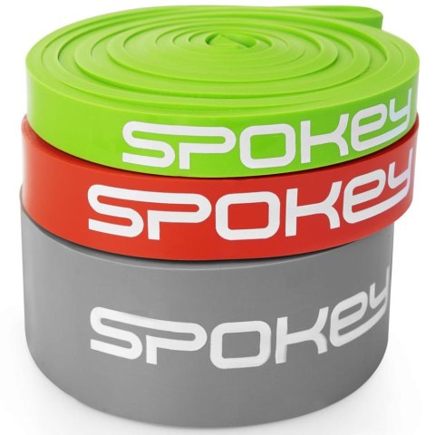 Zestaw gum treningowych oporowych Power Spokey 3 szt. 928949 Zestaw gum treningowych oporowych Power Spokey 3 szt. 928949