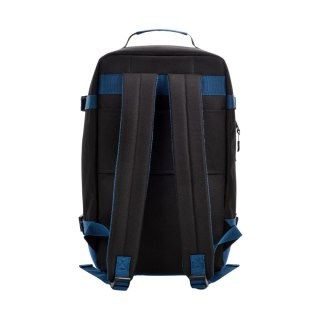 Plecak kabinowy Meteor Hermod czarno-niebieski 16883