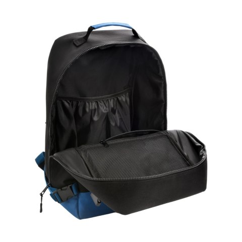 Plecak kabinowy Meteor Hermod czarno-niebieski 16883